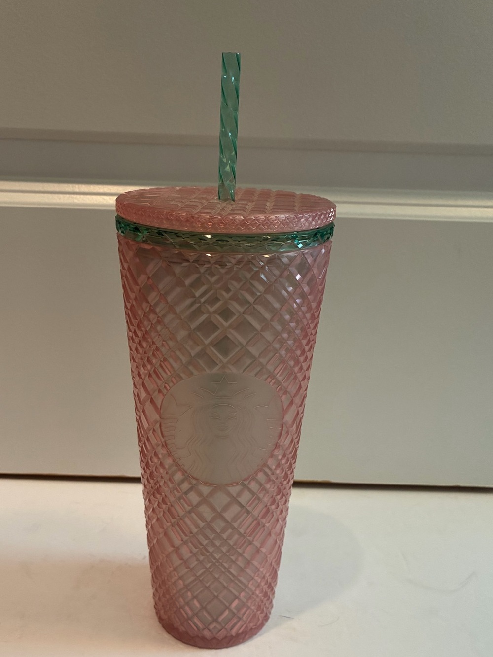 Starbucks pink tumbler